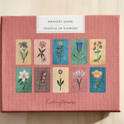 Festival of Flowers Memory Game